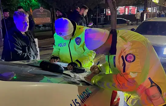 Aksaray'da alkollü sürücünün gazeteciden şaşırtan istediği