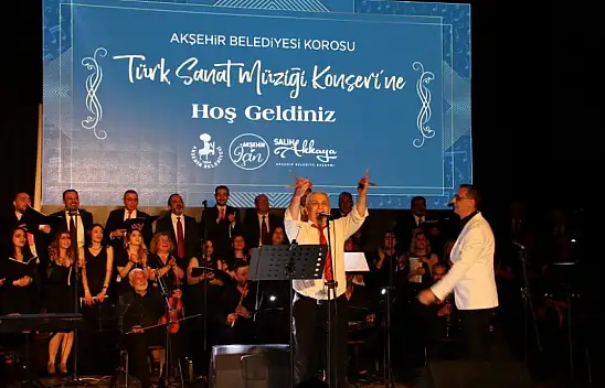 Akşehir Belediyesi TSM Korosundan konser