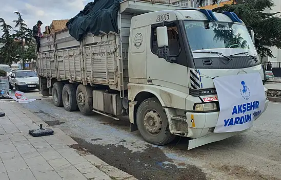 Akşehir Belediyesi yardımlara devam ediyor