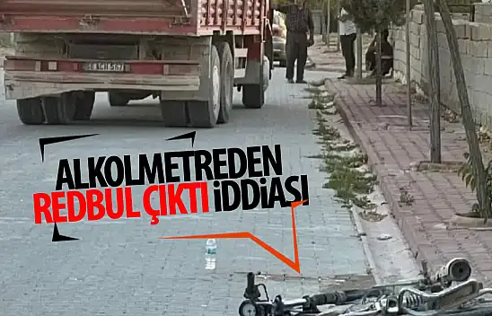 Alkolmetreden 'redbul çıktı' iddiası!