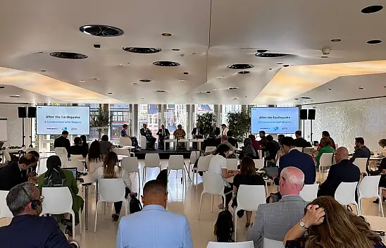 Başkan Altay Brüksel'de çalışmalarını anlattı