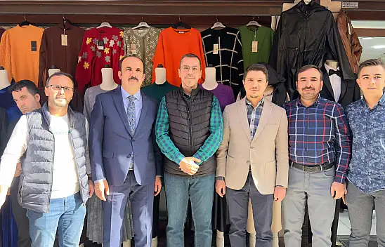 Altay Konya esnafını ziyaret etti!