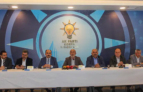 Altay: Konya'ya toplam 5 Milyar 326 Milyon liralık yatırım yapıldı