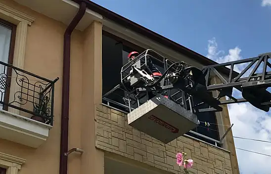 Anahtarı evde unutunca...