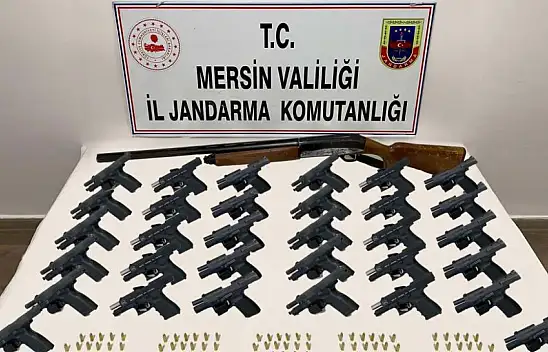 Aralarında Konya'da var. Emniyet'ten kaçak silah operasyonu