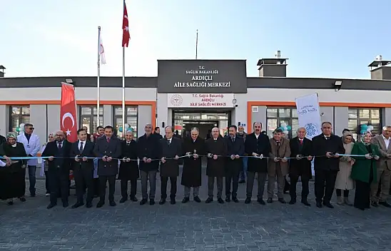 Ardıçlı Aile Sağlığı Merkezi Ve Millet Kıraathanesi açıldı!