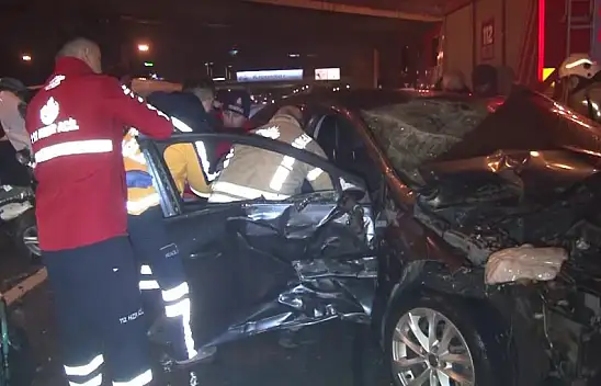 Ataşehir'de zincirleme kaza: 5 yaralı