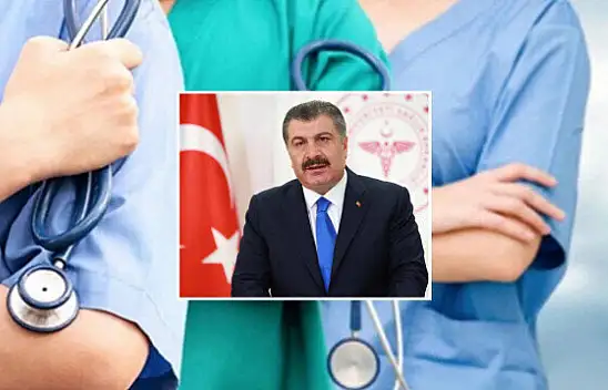  Bakan Koca'dan sağlık çalışanlarına