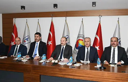 Bakanlardan Konya sanayisine tam destek