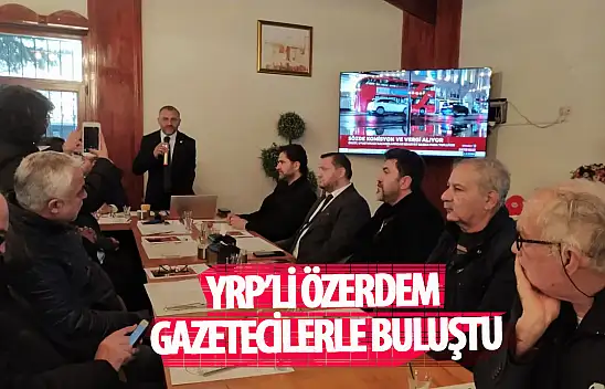 Başkan adayı Mustafa Özerdem, Konya basınıyla bir araya geldi: Yeniden Refahla, yeni Meram!