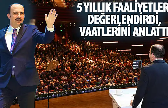Başkan Altay 5 Yıllık Değerlendirme Yaptı, Vaatlerini Anlattı