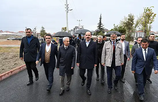 Başkan Altay, Akşehir'de yatırımları inceledi!