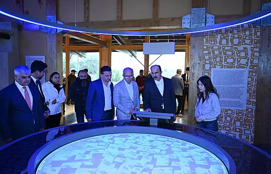 Başkan Altay Çatalhöyük Tanıtım ve Karşılama Merkezi'nde incelemelerde bulundu!