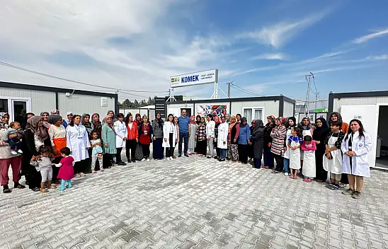 Başkan Altay'dan Hatay'da açılan Komek'e ziyaret