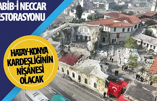 Başkan Altay: 'Habib-i Neccar Camii Restorasyonu Konya-Hatay Kardeşliğinin Bir Nişanesi Olacak'