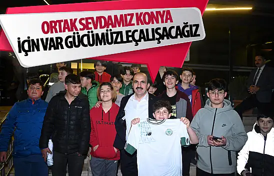 Başkan Altay: 'Ortak Sevdamız Konya İçin Var Gücümüzle Çalışmaya Devam Edeceğiz'