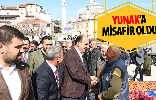 Başkan Altay, Yunak ve Tuzlukçu'da Vatandaşlarla Buluştu Yunak İtfaiye Merkezi Açıldı