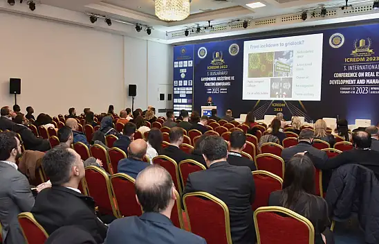 Başkan Hasan Kılca, 3. Uluslararası Gayrimenkul Geliştirme Ve Yönetimi Konferansında konuştu
