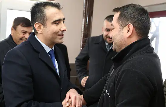 Başkan Kalaycı Oduncular Sitesini Ziyaret Etti