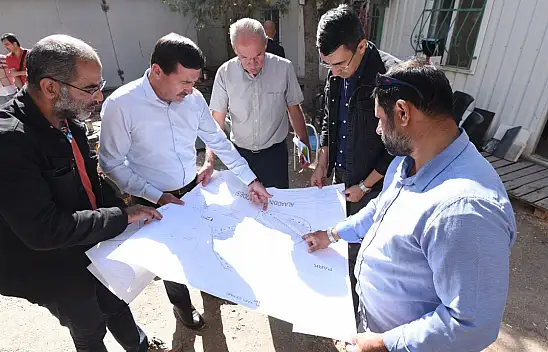 Başkan Kılca çalışmaları yerinde inceledi!