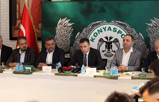 Başkan Özgökçen'den teknik direktör ve Konyaspor ile ilgili açıklamalar!