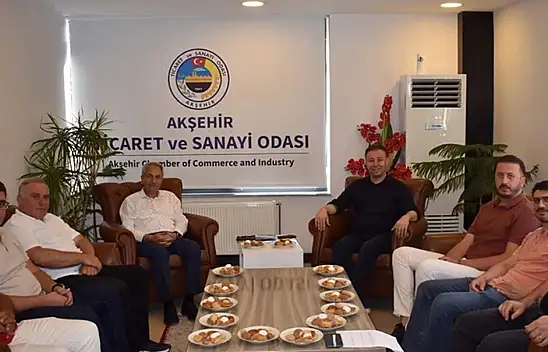 Başkan Salih Akkaya ile bir araya geldiler