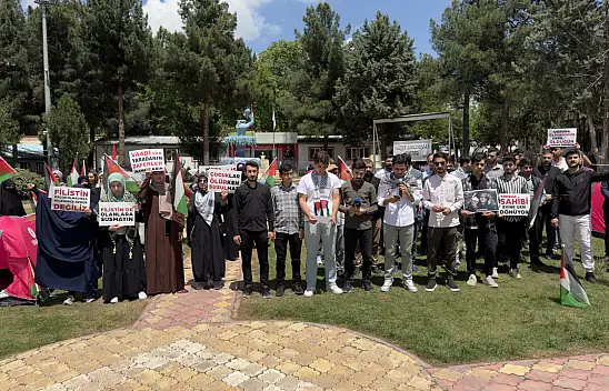 Batman Üniversitesi öğrencileri, Filistin için oturma eylemi başlattı