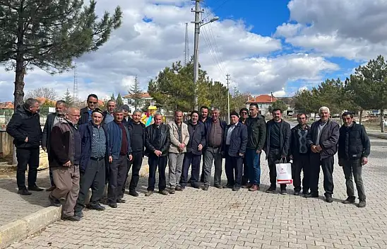 Beyşehir'de çiftçi eğitim toplantıları devam ediyor