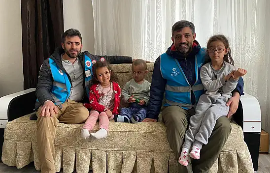 Beyşehir'de depremzede ailelere manevi destek