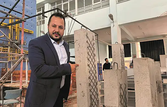 KTÜN öğretim üyeleri geliştirdi! Deprem testini başarıyla geçti!