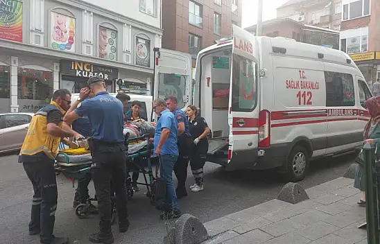 Bir kişi tartıştığı kadını yumrukla hastanelik etti!