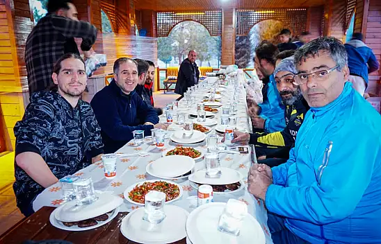 Bisiklet severler iftar sofrasında buluştu