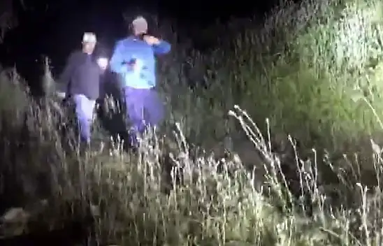 Botlarının patlaması sonucu barajda mahsur kaldılar