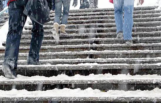 Buzlu zeminde yürüme taktikleri