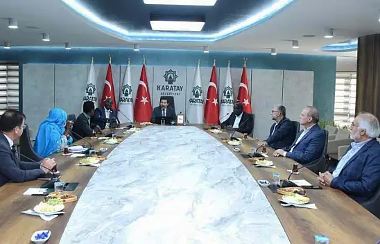 Çad ve Karatay Belediyesi bilgi ve deneyimlerini paylaştılar!