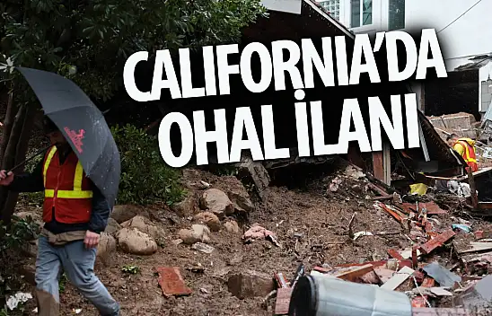 California Valisi olağanüstü hal ilan etti