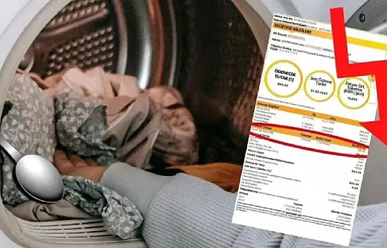 Çamaşır makinesine 1 kapak koyun! Elektrik faturanız 50 TL birden düşecek