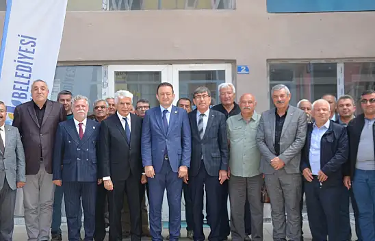 CHP'den, Hüyük belediyesine hayırlı olsun ziyareti 