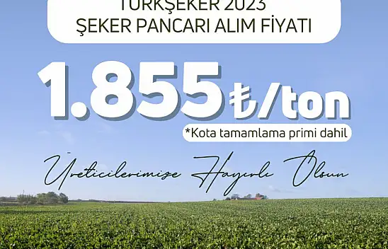 Çiftçilere Müjde! Şeker Pancarı alım fiyatı belli oldu