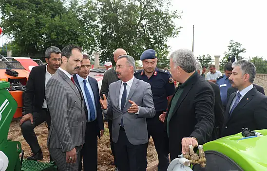 Çiftçiye 1 milyon değerinde destek