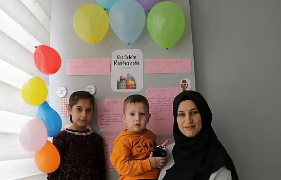 Çocuklara Ramazan sevinci yaşatılıyor