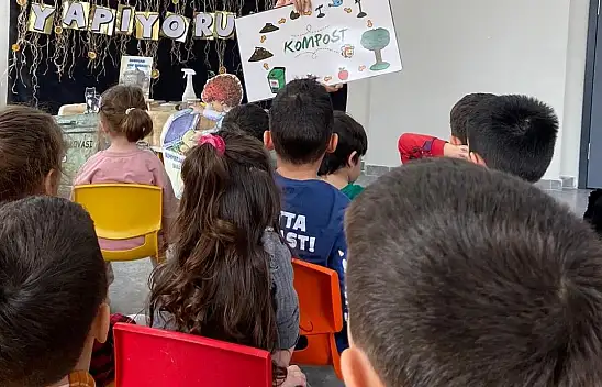 Çöpe atılanlar toprağı güçlendiriyor