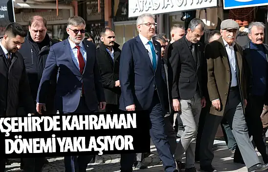 Cumhur ittifakı Akşehir'de tek yürek sahada