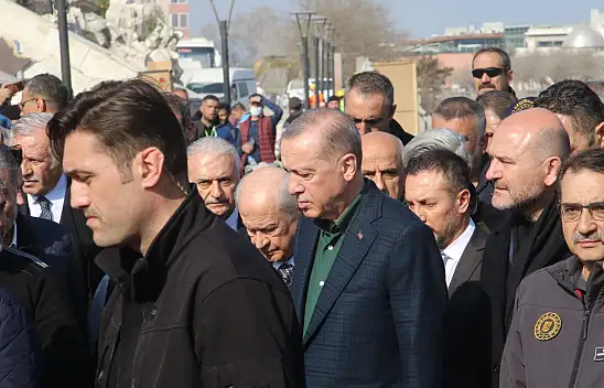 Cumhurbaşkanı Erdoğan ve MHP Lideri Bahçeli Hatay'da