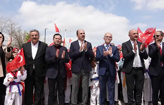 Çumra millet bahçesi açıldı