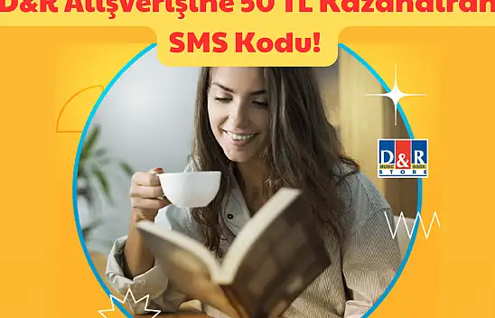 D&R Alışverişine 50 TL Kazandıran SMS Kodu: Hemen Alabilirsiniz!