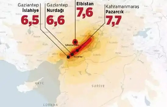 Depremin etki alanı kilometre kare? Deprem Konya'dan büyük bir alana mı etki etti?