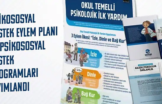 Depremzede vatandaşlara psikososyal destek