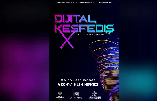 'Dijital Keşfediş' Konya'da Başlıyor