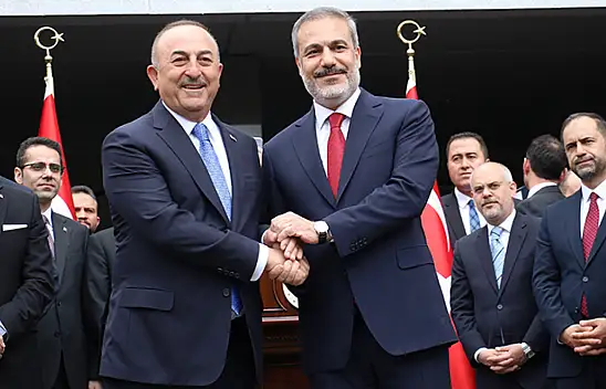 Dışişleri Bakanlığında devir teslim